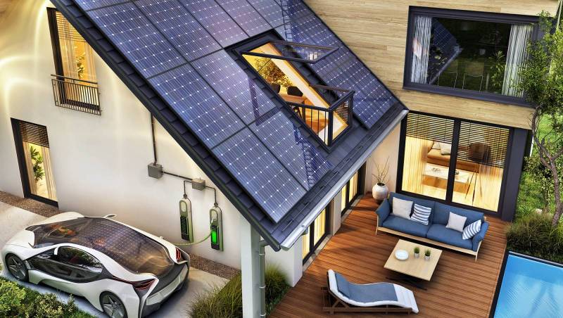 Installation de panneaux photovoltaïques avec batteries en Rhone Alpes